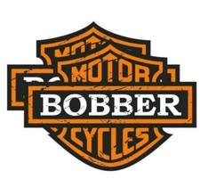 2x BOBBER Aufkleber KULT