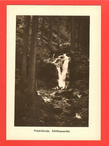 Friedrichroda schilfwasserfall - friedrichroda,