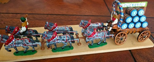 Zinn figur wiesn festwagen - "wiesn,