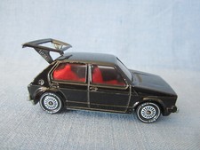 SIKU 1033 VW GOLF 1 VOLKSWAGEN 1000er SERIE SCHWARZ 1980 MINT UNBESPIELT TOP