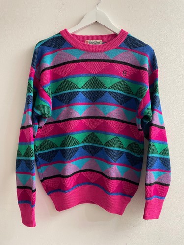 Vintage colorful knit - vintage,