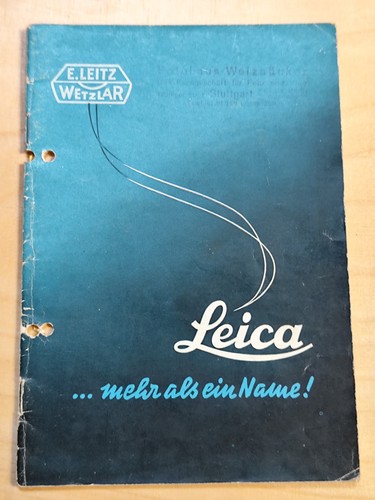 Leica mehr als - , ein