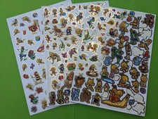 90er Biene Maja 3 Orginalbögen NBdesign 1999 Aufkleber Stickeralbum Vintage 90s