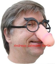 Scherzartikel 2x Brille Penis Nase Junggesellenabschied Party Bar Volljährig Gag
