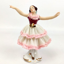 Porzellanfigur Ballerina Tänzerin Dresdener Art Alka Alboth & Kaiser 60er
