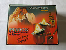 Traumfeuer Feuerzangenbowle Mini Set CERAMANO Keramik 70er Vintage