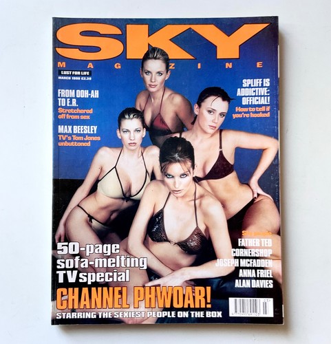 Sky magazine march 1998 - sky, |
