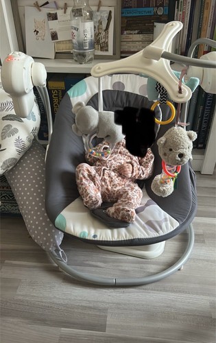 Schaukel babybett babywippe - schaukel,