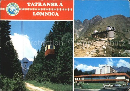 Tatranska lomnica seilbahn - lomnica,