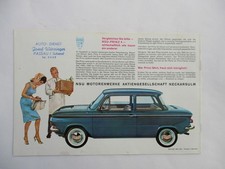 Prospekt NSU - PRINZ 4 um 1965 NSU Motorenwerke Neckarsulm