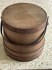 Vintage Holz Firkin Zucker