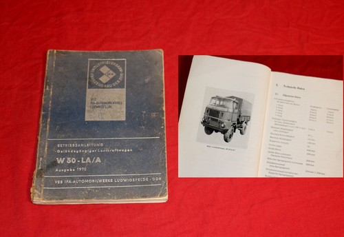 Betriebsanleitung lkw ifa - w, 50