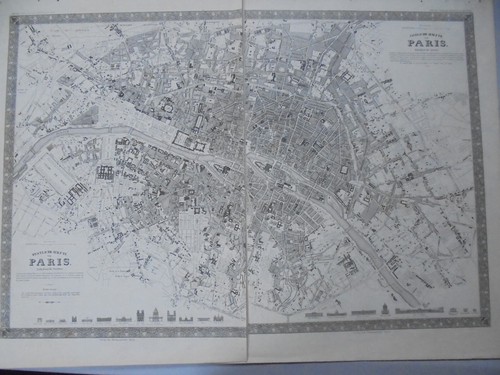 Paris stadtplan 2 teilen - stadtplan,