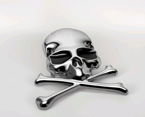 Metall skull totenkopf logo - skull,