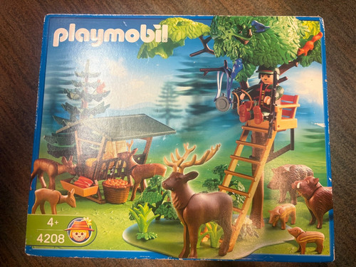 Playmobil 4208 hochsitz mit - playmobil, "hochsitz