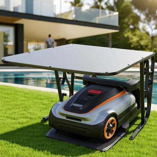 Rasenmäher garage mähroboter - garage,
