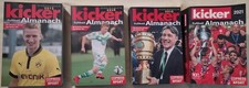 4x Kicker Almanach: 2013, 2016, 2019 & 2021