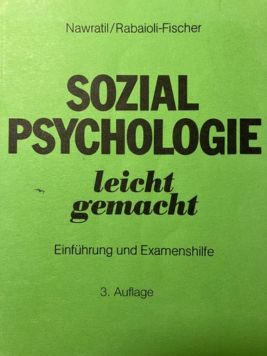 Sozialpsychologie leicht