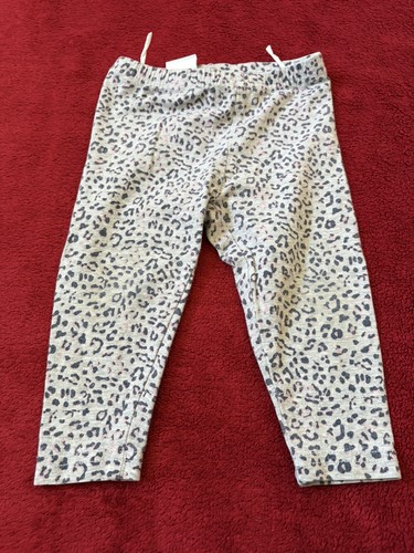 Leggins grau leopardenprint - leggins,