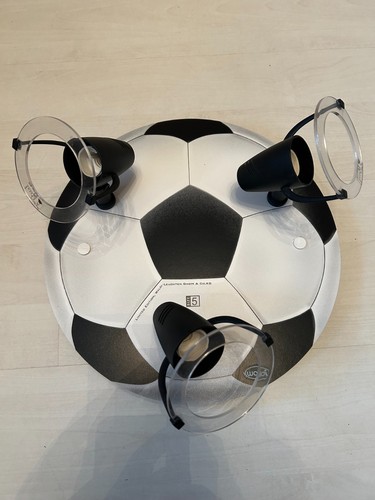 Deckenlampe fussball flammig - fussball, 3-flammig