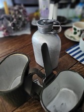 orig. Bundeswehr Feld-Essgeschirr / Kochgeschirr mit Feld-Trinkflasche