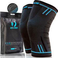 AGILE NOW Kniebandage Männer Frauen Sport [2er Set] Sport Bandage Kniestütze NEU