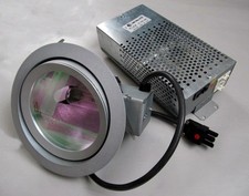 OKTALITE Einbaustrahler SDW T 100W GRAU  mit FLEISCH - FILTER  Filterscheibe