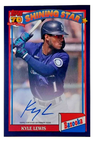 Kyle lewis signed 2021 - lewis,
