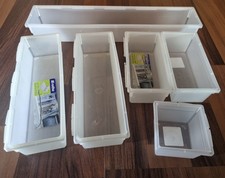 Rotho Ordnungssystem 6 Schubladenboxen verschiedene Größen Clickbar Organizer