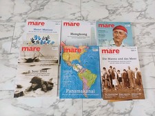 6 x MARE Zeitschrift der Meere 101-106 