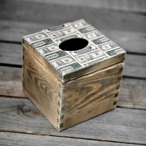 Vintage taschentücherbox - vintage,
