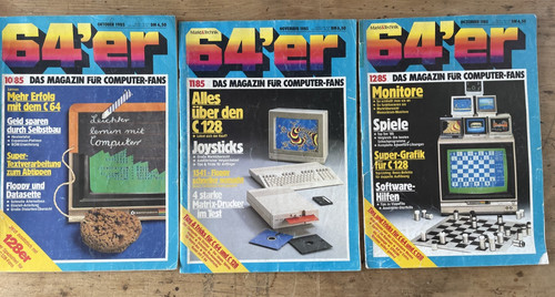 Magazin 1985 3 stück - 64´er,
