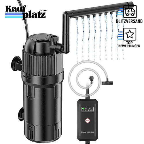 Aquarium innenfilter 1 - aquarium, 5-in-1