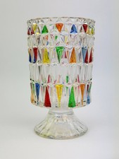 Bunte Glasvase Karaffe