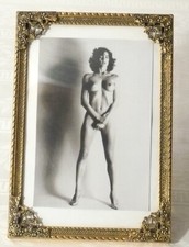 Bilderrahmen Jugendstil Bronze