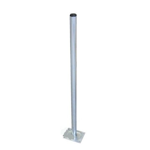 Mastfuß 100cm stahl - stahl, 38mm