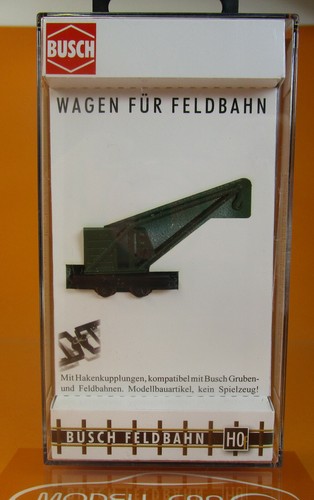 Busch 12251 feldbahn kranwagen - busch,