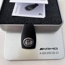 AMG Abdeckung für Schlüssel Batteriefach Abzeichen AMG Logo Mercedes-Benz Emblem