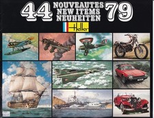 Heller Modellbau Vintage Katalog Prospekt 44 Neuheiten 1979 Modellbausätze Kits