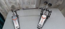 Pearl P-932 Double Bass Drum Pedal Schlagzeug Fusspedal 2 Pedale für 2 Trommeln