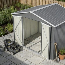 Metall gerätehaus pultdach - metall,