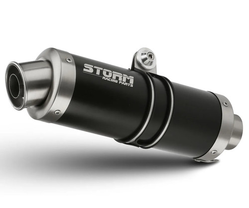 Auspuff storm mivv schwarz - by,