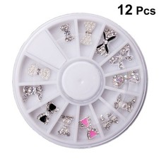 12 Pcs Nägel Deko Charms Nagelversorgung Nagelschmuck Für Nagelkunst