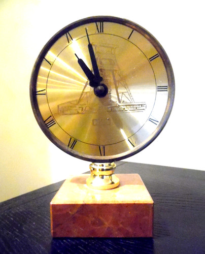 Alte bergbau uhr mit - alte,