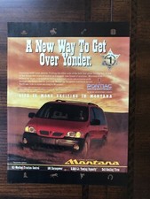 1998 original print ad Pontiac