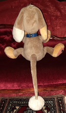 DIDDL BIBOMBI DEPECHE lustiger VINATGE Hund mit Originalband + Medaillon + Name