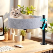 Schreibtisch-Katzenbett