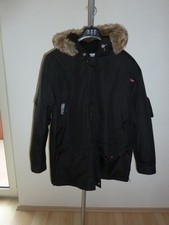 Parka mit Webpelzkragen