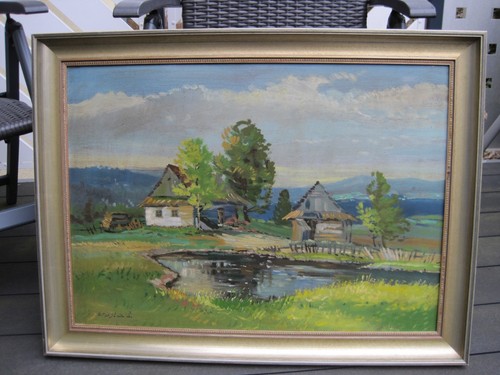 Impressionismus bauernhaus - impressionismus, am