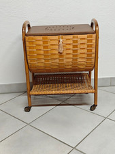 Omas rollender Nähkasten, alter Nähkasten, Eigenbau aus den 50er/60er?? Unikat!